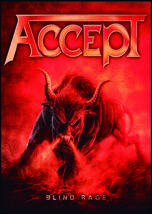 ACCEPT Blind Rage FLAG CLOTH POSTER BANNER Heavy Metal - £15.72 GBP