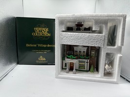 Department 56 Dickens Village CROWN AND CRICKET INN 1st Edition 1992 5750-9 - £22.73 GBP