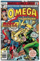 Omega The Unknown #9 (1977) *Marvel Comics / Blockbuster / 1st Foolkiller II* - £9.59 GBP