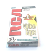 RCA T-120H STANDARD GRADE 6-HOUR VHS BLANK EMPTY CASSETTE VCR VIDEO TAPE - $4.94