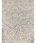 ETHAN ALLEN UPHOLSTERY STAIN RELEASE ANJALY TEXTURE ART DECO FABRIC 58&quot; ... - £5.08 GBP