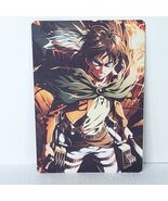 Eren Attack On Titan Waifu Card Anime Girl Wall Art Oversized Board A4 - €21,24 EUR