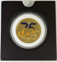 Philippine 7500-Piso Gold Coin - 75th Anniversary of CBP Gold in Wooden ... - $8,557.95