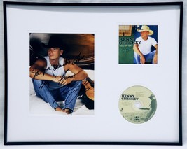 Kenny Chesney Signed Framed 16x20 Photo &amp; CD Display Inscribed to Classroom - £233.53 GBP