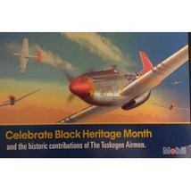 2000 Mobil Promotional Celebrate Black Heritage The Tuskegee Airmen Card - £3.88 GBP