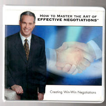 How To Master the Art of Effective Negotiations Audio CD – 2004 - $20.00