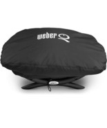 Weber 7110 Grill Cover for Q 100 & 1000 Series Gas Grills NEW in Box BBQ Cookout - £15.71 GBP