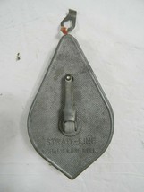 Vintage Irwin Strait-Line Chalk Line Reel Plumb Bob - £7.01 GBP
