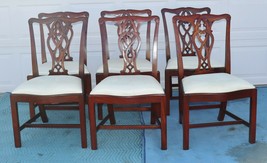 6 Maitland Smith Chippendale Dining Side Chairs - $1,930.50
