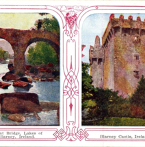 Killarney Bridge Blarney Castle Ireland Vintage Postcard - £10.12 GBP