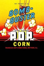 Bomb-Buster Giant Golden Popcorn - Art Print - £17.57 GBP+