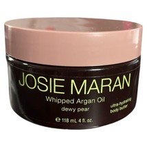 Josie Maran Whipped Argan Oil Hydrating Body Butter DEWY PEAR 4 oz. SEALED - £17.51 GBP