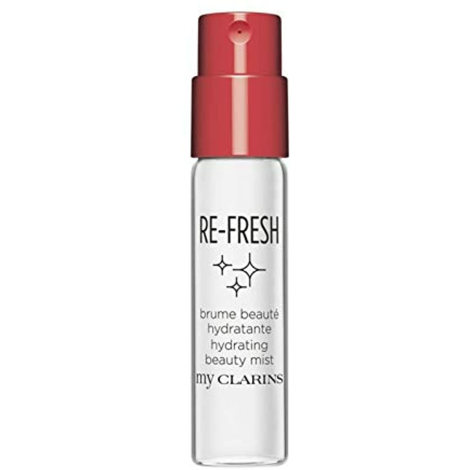 Primary image for My Clarins Re-Fresh Hydrating Beauty Mist, 0.05 fl oz / 1.5 ml, Travel Size Mini