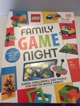 NEW Lego Family Game Night Hardcover Book with Bricks &amp; Scorecards - £18.59 GBP
