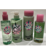 Victoria’s Secret Pink Coco chill 4 pc set lotion, body wash, mist and b... - £70.00 GBP
