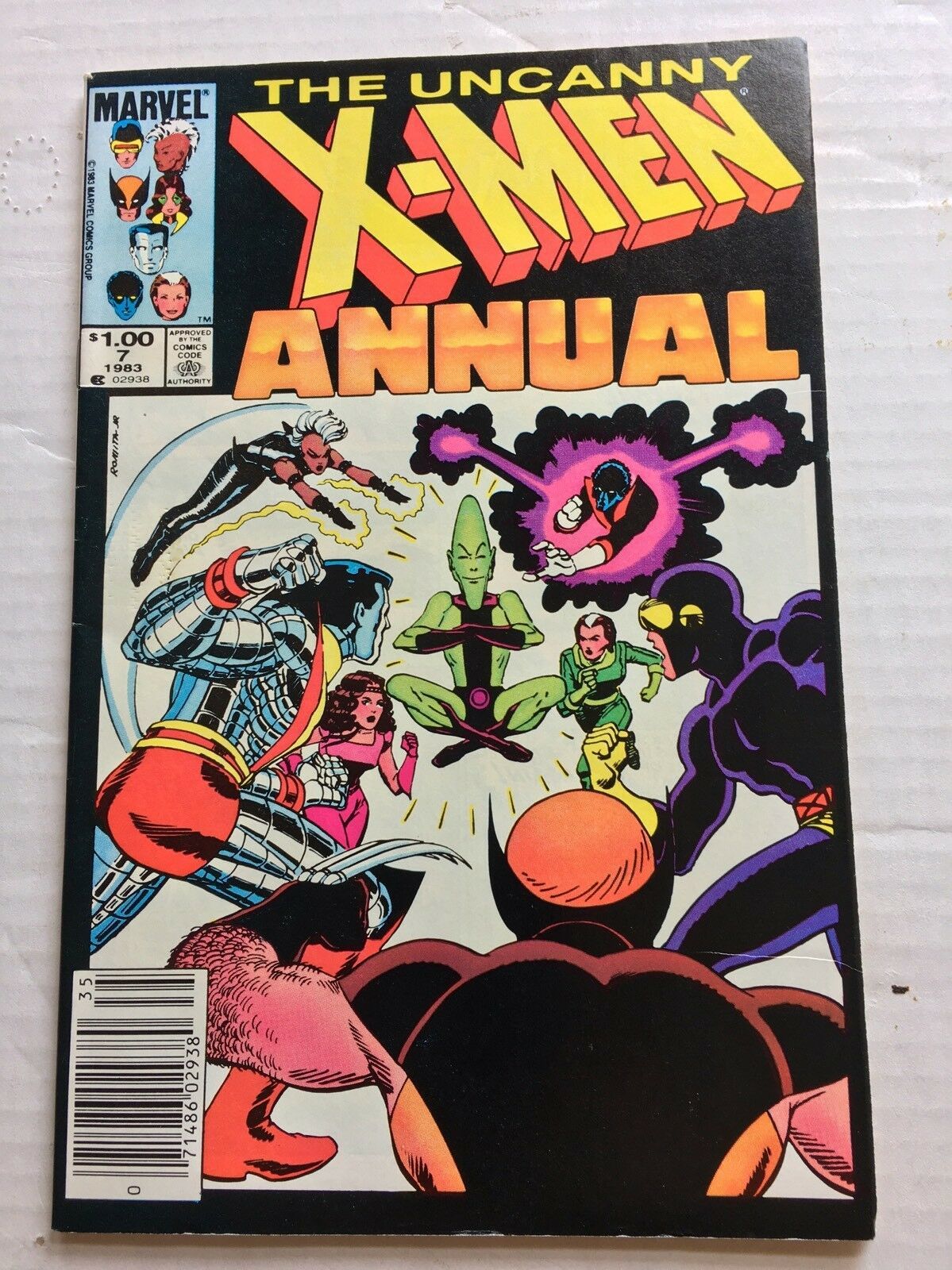 The Uncanny X-Men Annual #7 Marvel Comic Book 1983 VF 8.0 Condition - £3.59 GBP