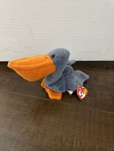 Ty Beanie Baby Scoop The Pelican 5 Inch Plush Stuffed Animal Toy PVC pel... - £7.81 GBP