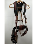 Occidental leather Fat Lip Tool Bags With Suspenders Crafstman Bag - £193.38 GBP