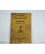 OEM, Parts Instruction Manual Book for HYSTER D8 Caterpillar Tractor Yar... - $366.16 MXN