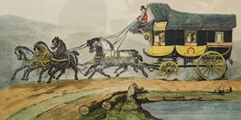 Victor ADAM(1801-1866) - Five Horse Coach - 19TH Century Print Etching France - £125.16 GBP