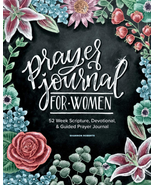 Prayer Journal for Women: 52 Week Scripture, Devotional &amp; Guided Prayer ... - £12.56 GBP+