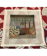 Vtg Aux Printemps Department Store unfinished Cross-Stitch canvas 9 1/2&quot;... - $33.60 CAD