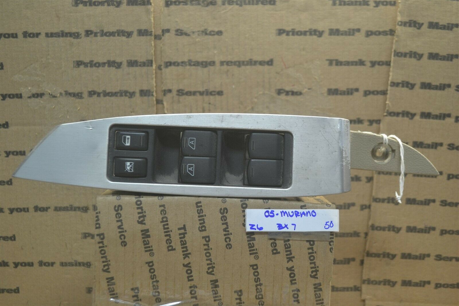 05-08 Nissan Murano Driver Left Master Switch OEM Door Window Lock Bx 7 50-Z6 - $23.99