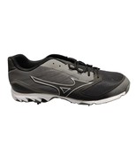 Mizuno 9-Spike Dominant 2 Baseball Cleats Mens Sz 15 Black Gray Logo Lac... - $37.52 CAD