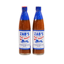 Zab&#39;s Datil Pepper Hot Sauce St. Augustine Style Spicy Pepper 6 Oz x 2 Pack - £18.71 GBP