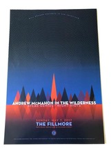 ANDREW MCMAHON IN THE WILDERNESS-ATLAS GENIUS Promo Poster 2017 Fillmore... - $10.00