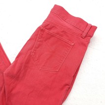 Gap 1969 Jeans Womens 27 Reg Red Skinny Ladies Stretch Denim Pants - £8.28 GBP