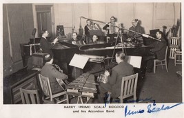 Harry Primo Scala Bidgood Jazz Band Hand Signed Antique Photo - £15.63 GBP