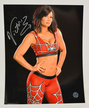 Diva Victoria wrestler from WWE in a Spiderman outfit Signed Photo 8 x 1... - $654.66 MXN