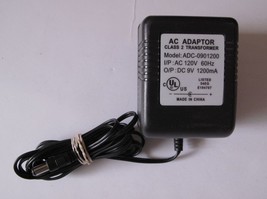 AC Adaptor Class 2 Transformer 9V DC 1200 mA - ADC-0901200 - £9.37 GBP