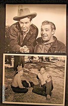 Lon Chaney Jr. (Of Mice And Men) Rare Orig,Vintage Photo Lot (Classic Chaney) - £236.85 GBP