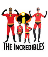 Hot The Incredibles Super Heros Kids Adult Size Suits Cosplay Costume Ha... - £42.65 GBP
