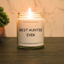 Best Auntie Ever Candle | Best Aunt Present Idea | Favorite Aunt Birthday Gift - £15.79 GBP