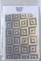 NIP Diced Chocolate by Chris Sass 48&quot;x72&quot; Pattern - £7.44 GBP