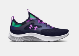 new UNDER ARMOUR Girl&#39;s INFINITY 2.0 NL running shoes sz 4Y or 5Y navy s... - $54.90