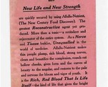 Alfalfa Chemical Company Brochure on Alfalfa Nutrient 1910 - $37.62