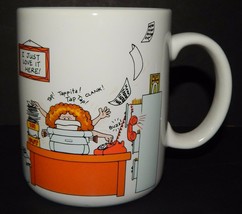 Hallmark How to Get Along at the Office Coffee Tea Cup Mug 1984 I Just L... - $24.74