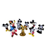Just Play Lot Of 9 Mickey Mouse Throughout The Years 2.75&quot; Disney - $365.34 MXN