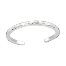 Plain Toe Ring 925 Sterling Silver - £11.71 GBP