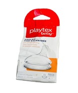 Playtex Baby 2ct Silicone BPAFree 0-3M Slow Flow Nipples Angled For Upri... - $87.99