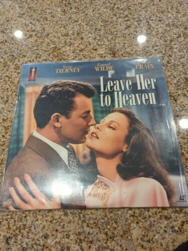 LEAVE HER TO HEAVEN Laserdisc Gene Tierney Cornell Wilde￼ - LD - $3.95