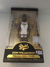 NEW New Orleans Pelicans Zion Williamson Funko Gold Premium Vinyl Figure - £14.90 GBP