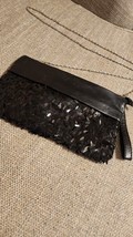 sequin chain pleather handbag - $14.85