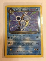 Dark Blastoise Pokemon Non Holo RARE 20/82 LP - £13.12 GBP