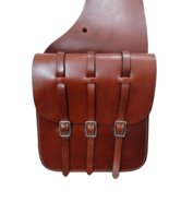 Horse Saddle Bag Genuine Leather Western Saddle Bag Leather Saddle Bag - $173.42 CAD