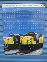 Vintage Chicago &amp; Northwestern Calendar 1987 - £19.77 GBP